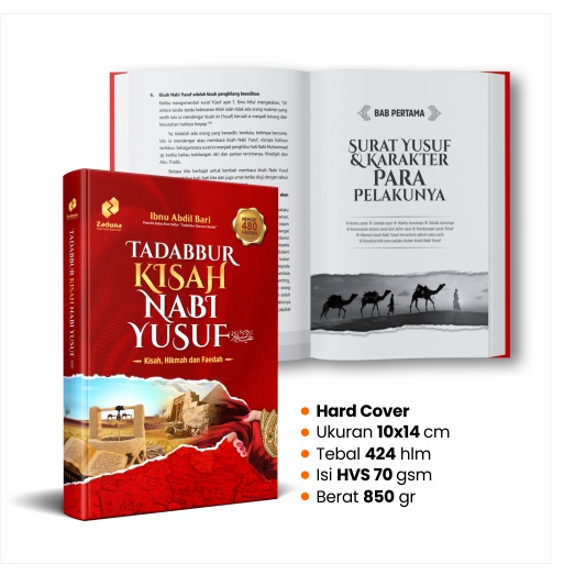 Tadabbur Kisah Nabi Yusuf ORIGINAL (HC) Buku Cerita Inspiratif Hikmah dan Faedah