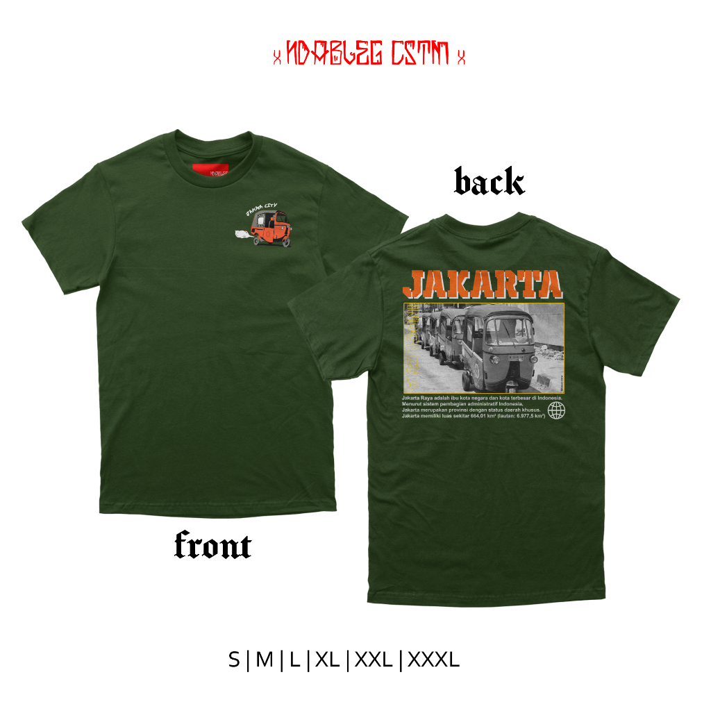 kaos jakarta city tshirt jakartans kaos jakartans