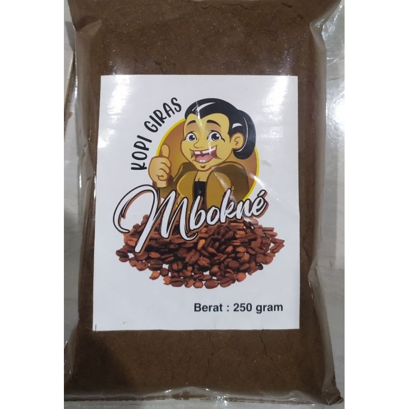 

kopi bubuk MBOKNE isi 250g