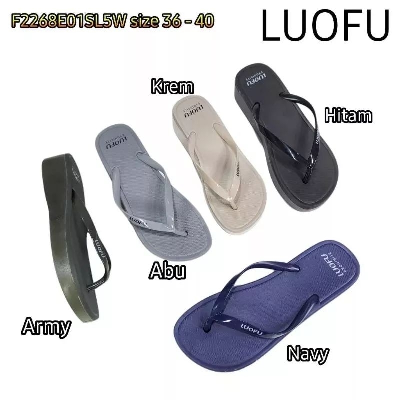 LUOFU 2268 / SANDAL JAPIT WANITA KEKINIAN