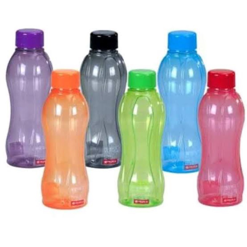 Botol Minum 600ml Berbahan Plastik Dengan Berat 150 gram
