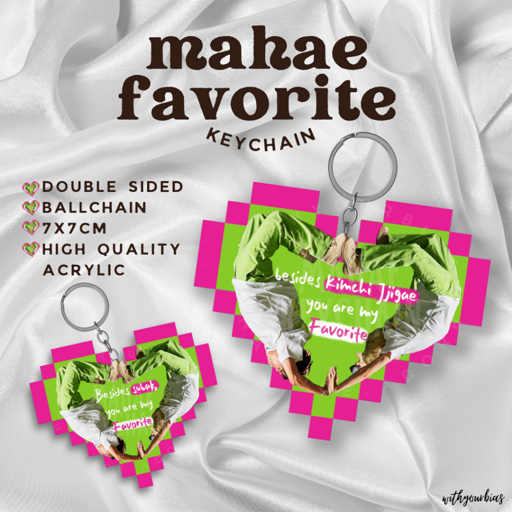 Mahae Favorite Keychain