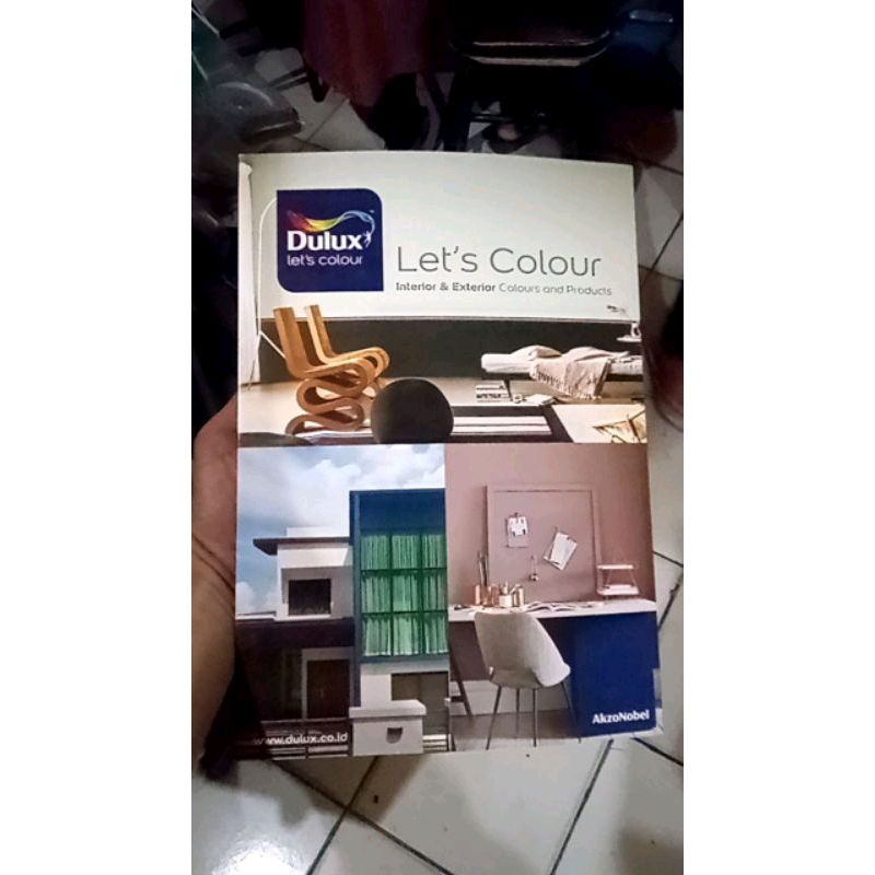 kartu warna cat dulux premium