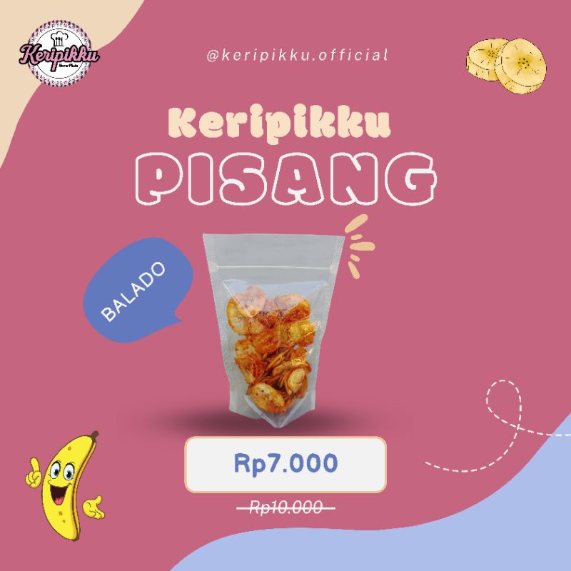 

Keripikku Pisang Rasa Balado