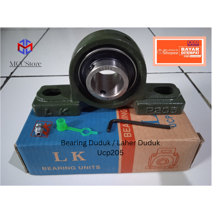 LK Pillow Block Bearing UCP205 Laher Duduk