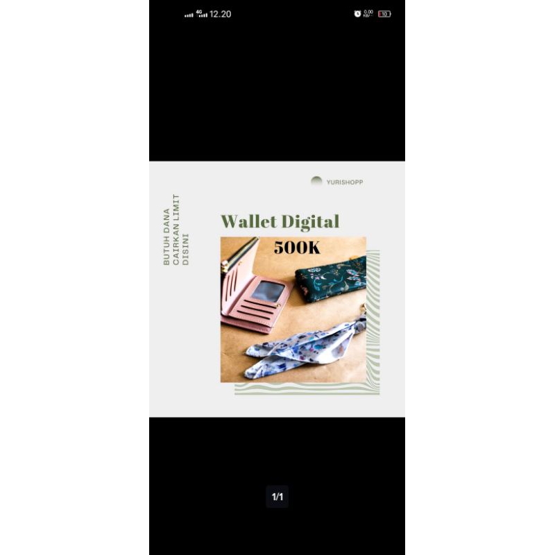 Dompet digital, dompet pria, dompet kulit