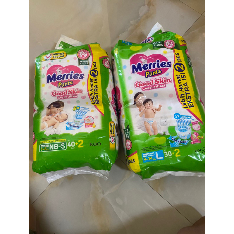 merries pants popok bayi