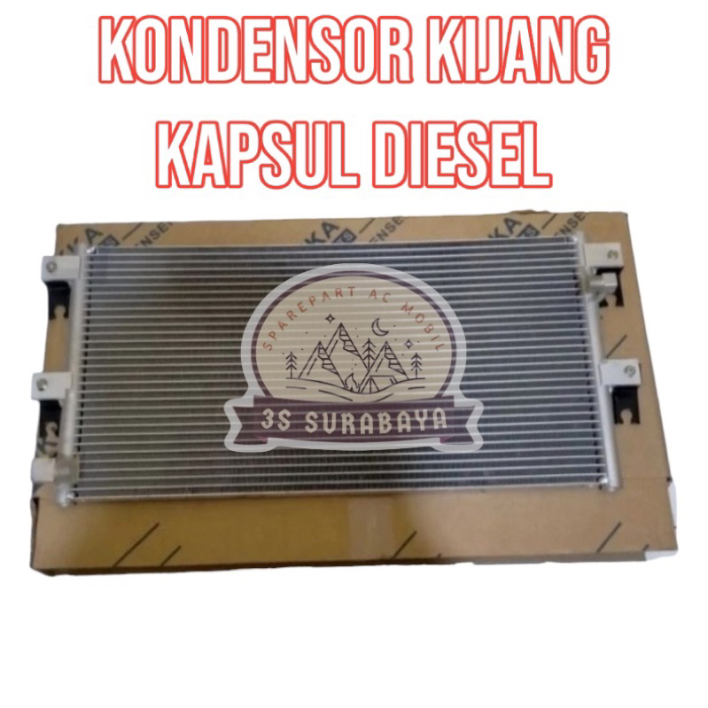 Kondensor Kijang Kapsul Diesel 1997 Ac Mobil Condensor