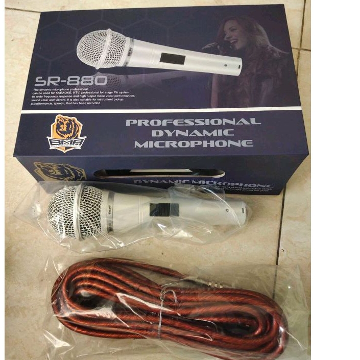 MIC MICROPHONE BMA SR 880 MIC BMA sr880 Kabel 5M Original Product