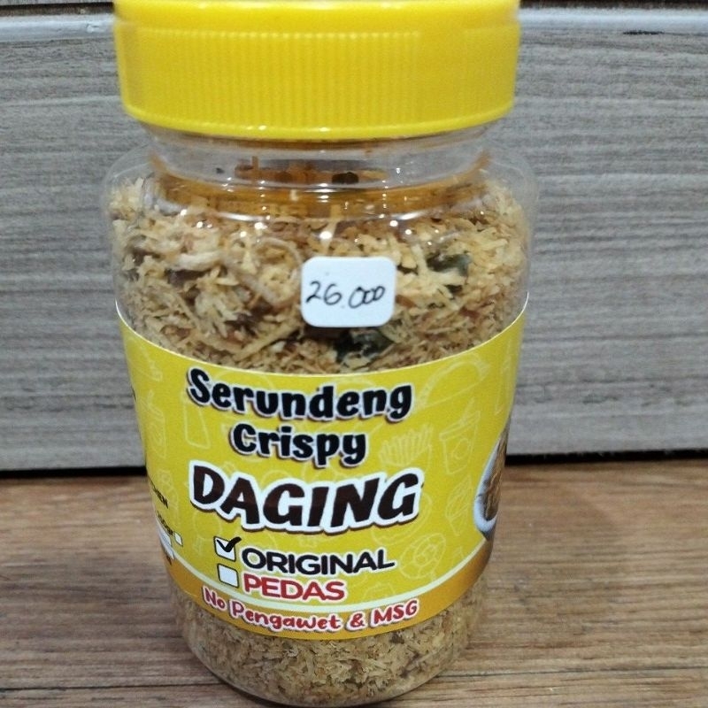 

serundeng crispy daging
