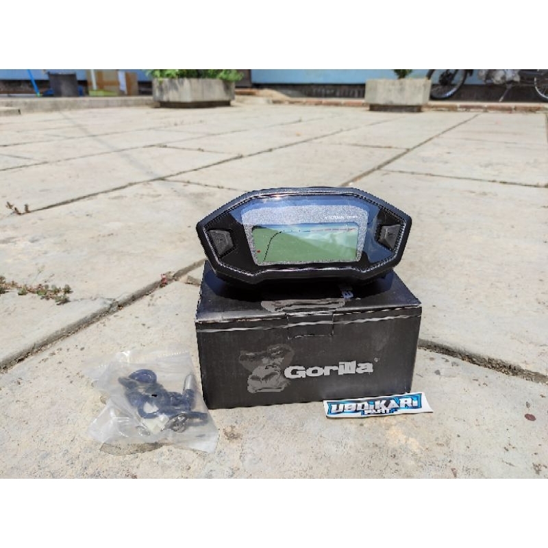 SPEDO SPEEDOMETER SPIDO SPIDOMETER KOSO RX3N ZX1000 FULL DIGITAL IMPORT GORILLA WARNA LAMPU BISA DI 