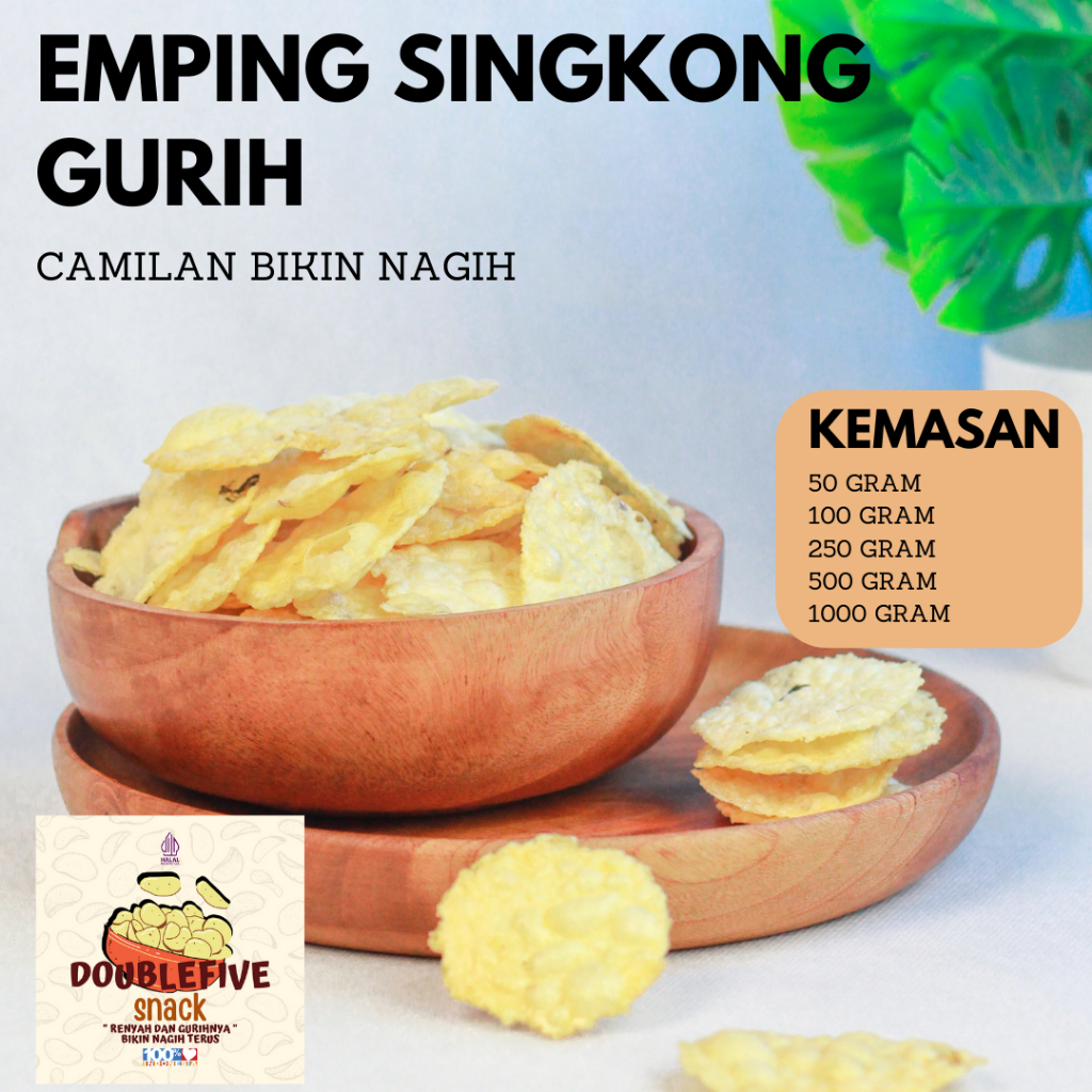 

Snack Emping Telo / Emping Singkong Super 250g Cemilan