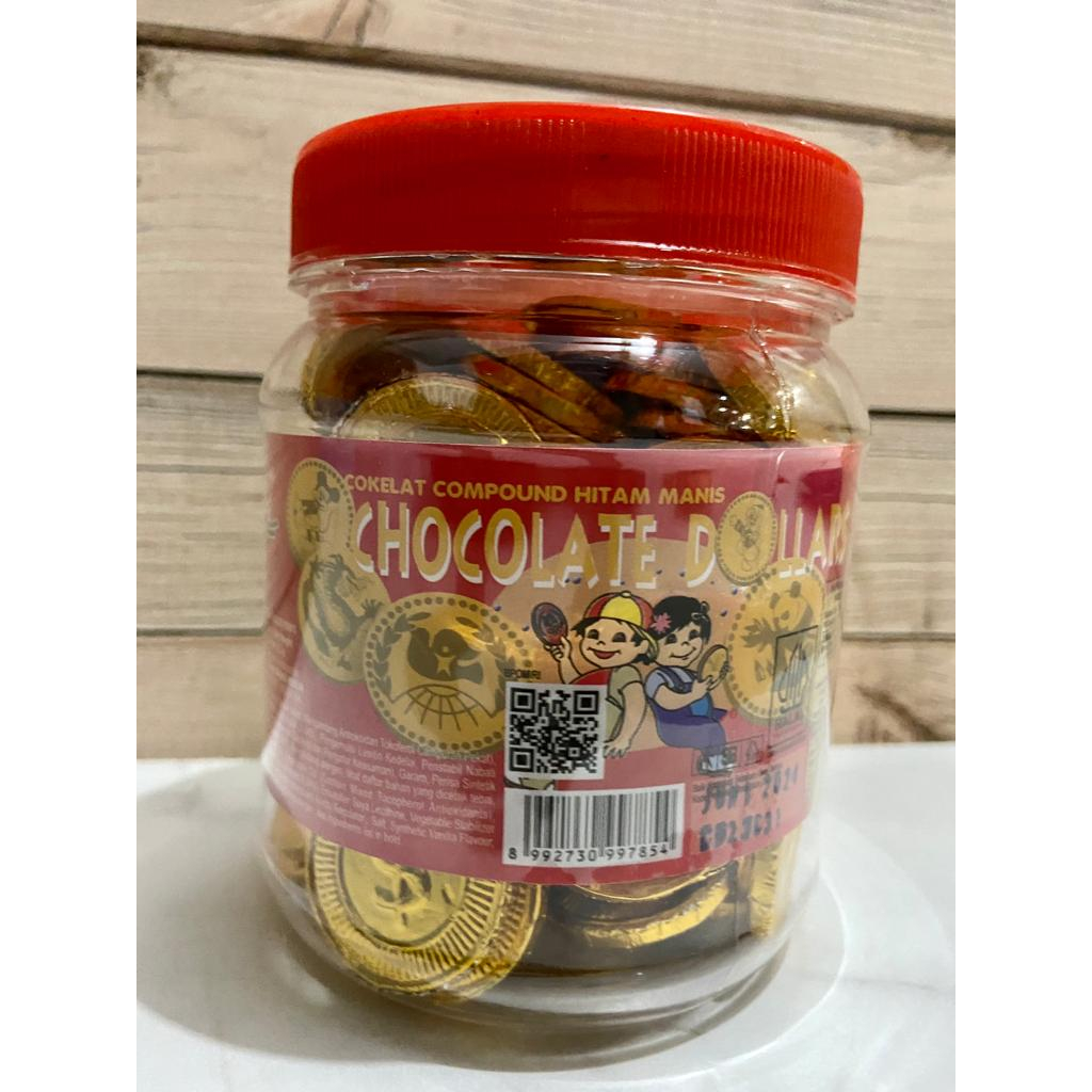 

New Choco Dollar Mini - Cokelat Koin isi 100
