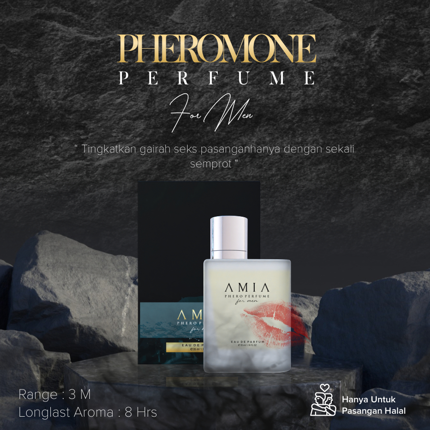 Parfum Pheromone AMIA Original Parfum Pemikat For Men