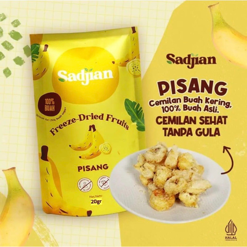 

Freeze Dried Banana [Snack Buah Pisang Kering]