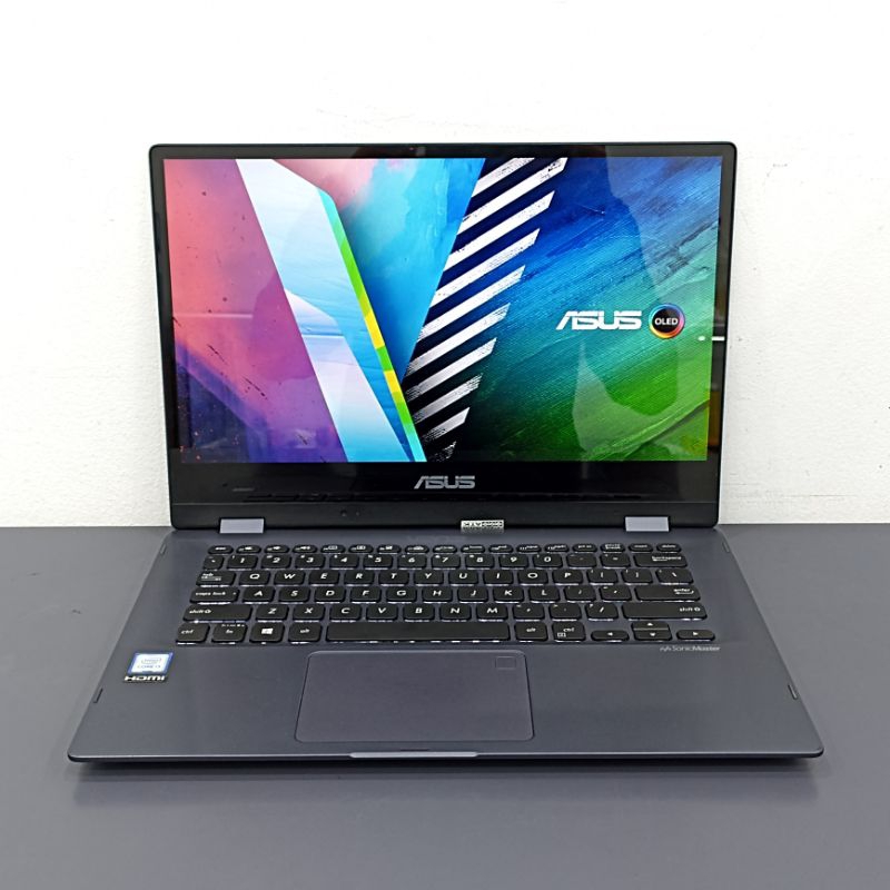 LAPTOP VIVOBOOK TP412FA X360 TOUCHSCREEN INTEL CORE I3-8145U 8GB SSD 512GB LIKENEW