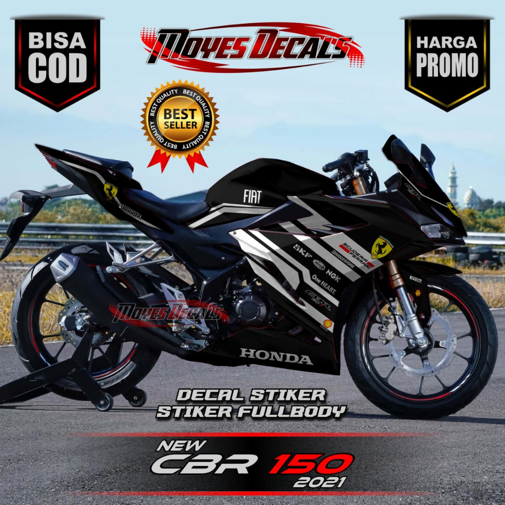 Decal Fullbody CBR 150 R 2021 -  Decal Stiker Honda  CBR 150 R 2021 RACING SPECIAL EDITION