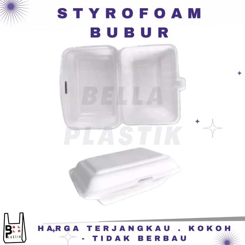 STYROFOAM BUBUR | STYROFOAM MAKANAN | STYROFOAM MIE AYAM