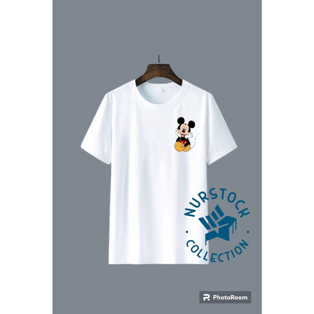 KAOS MICKEY MOUSE - BAJU MICKEY MOUSE - KAOS LOGO MICKEY MOUSE - KAOS UNISEX