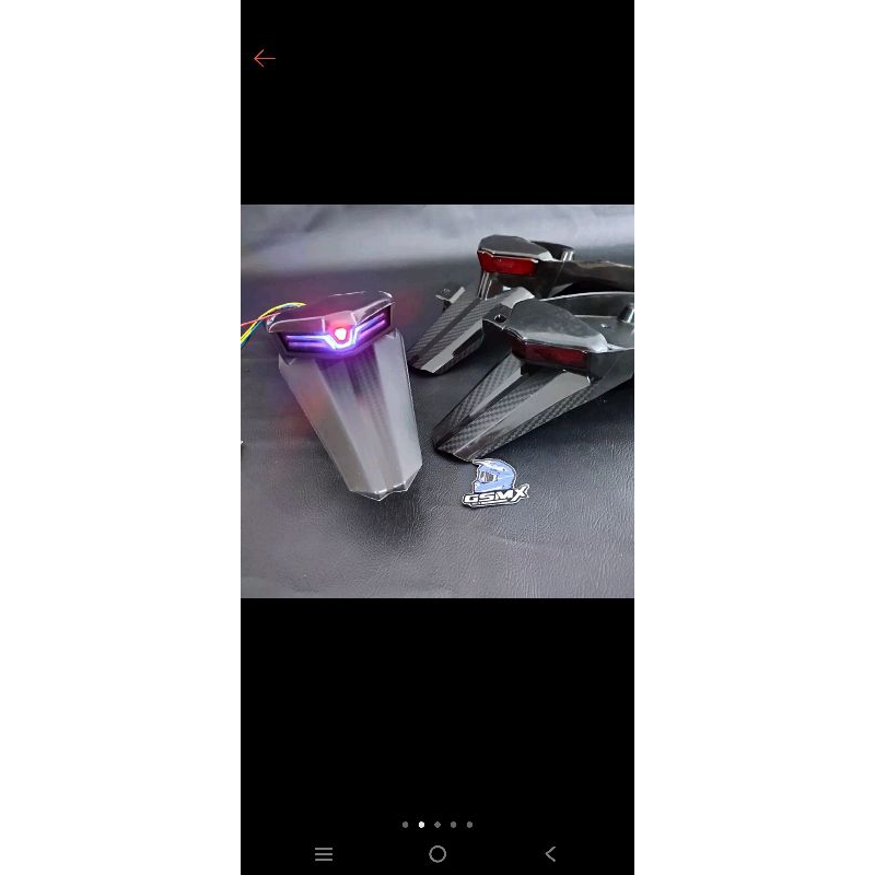 UNDERTAIL KLX BF DTRACKER HRV STOPLAMP KLX BF DTRACKER HRV