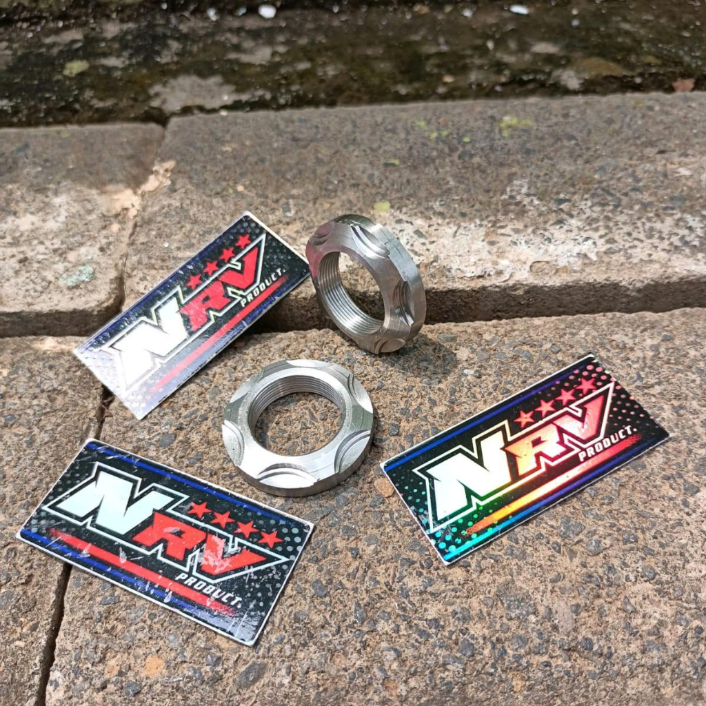 pemanis ring kontak CB ring kunci kotak stelis manisan kontak stenlis cb PNP T atas ninja