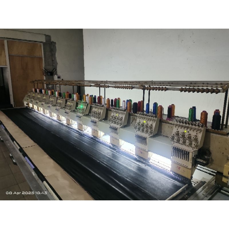 mesin bordir komputer 12 kepala bergaransi