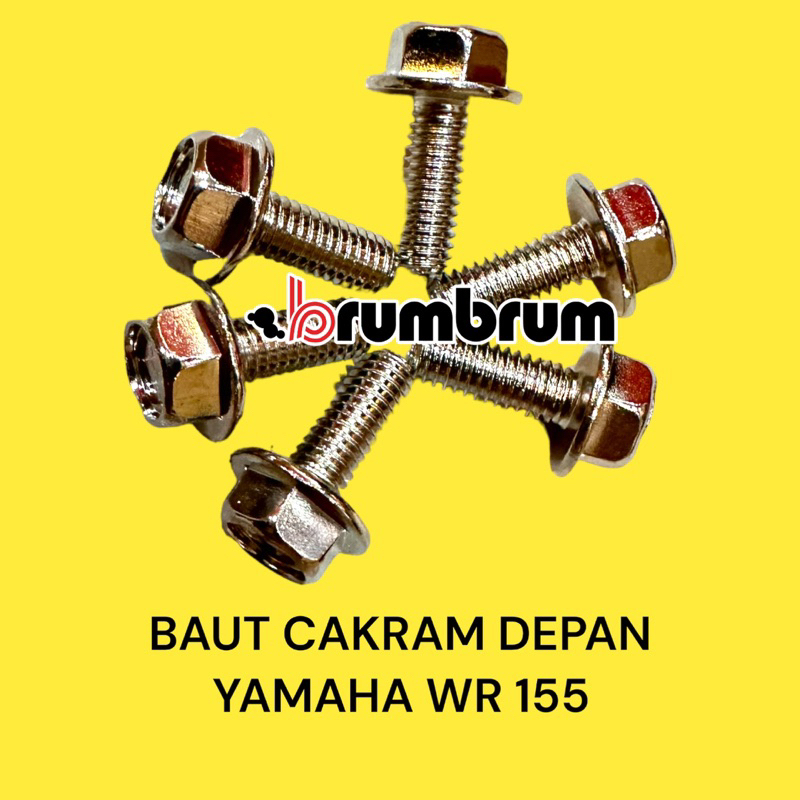 BAUT CAKRAM DEPAN YAMAHA WR 155