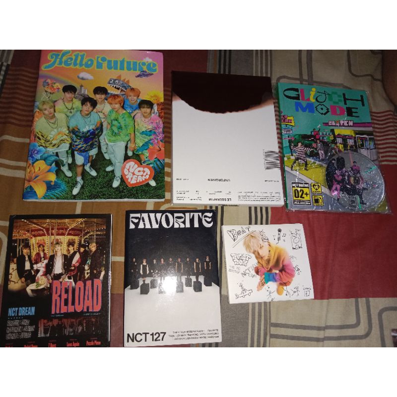 Album only NCT 127 & NCT DREAM, Le Sserafim