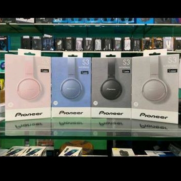 headset wireless bluetooth pioneer s3 stereo headphone earphone earbuds
