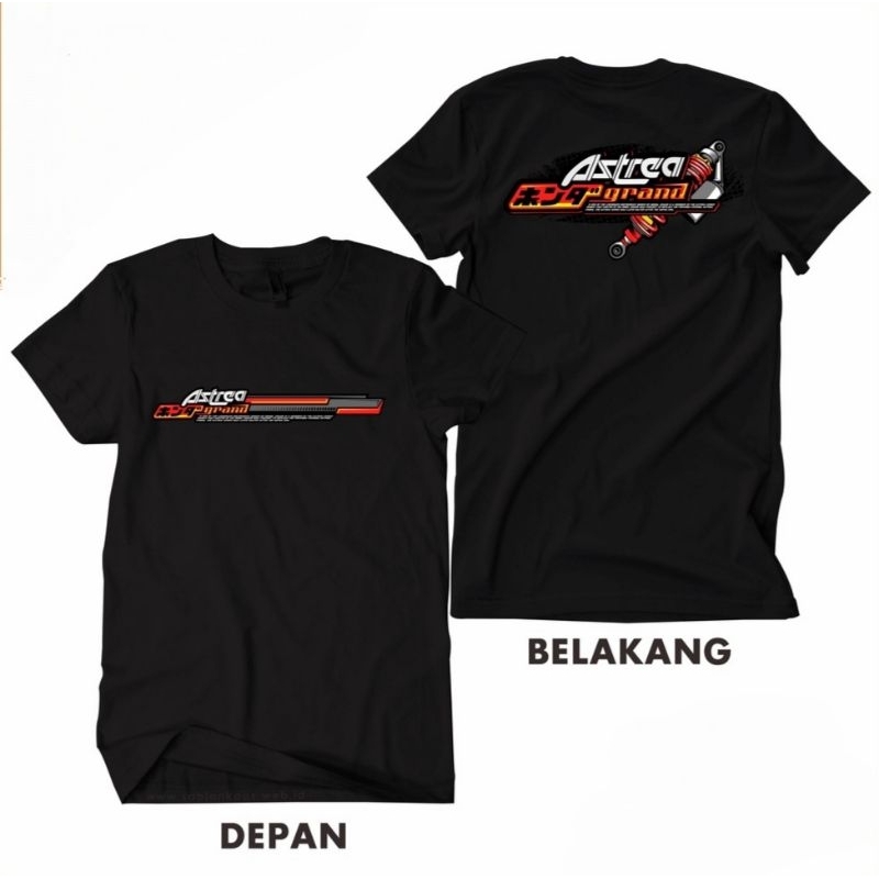 Kaos Astrea Grand Kaos Honda Racing Kaos Distro Pria