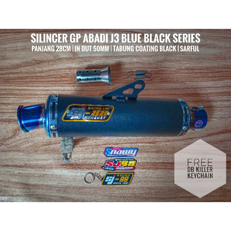 Silincer SJ88 GP Abadi Blue Black Series