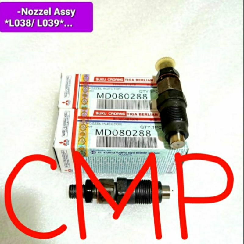 NOZZEL INJEKTOR ASSY NOZEL NOKSEL ASSY MITSUBISHI L038/L039/L300 DIESEL BENSIN ORIGINAL MD080288