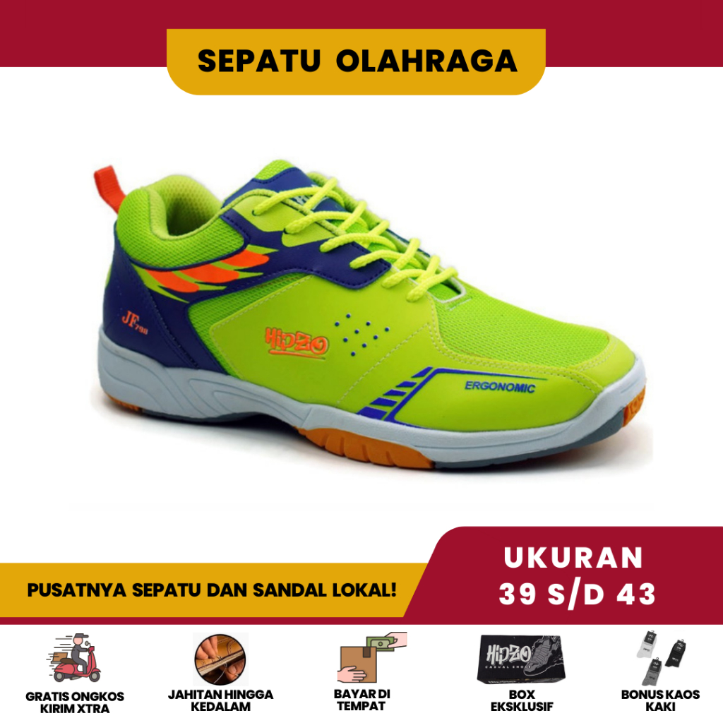 Palapa Sepatu Badminton Bulutangkis Olahraga Pria Wanita Cewek Cowok Cowo Cewe Sport Sporty Senam Ae