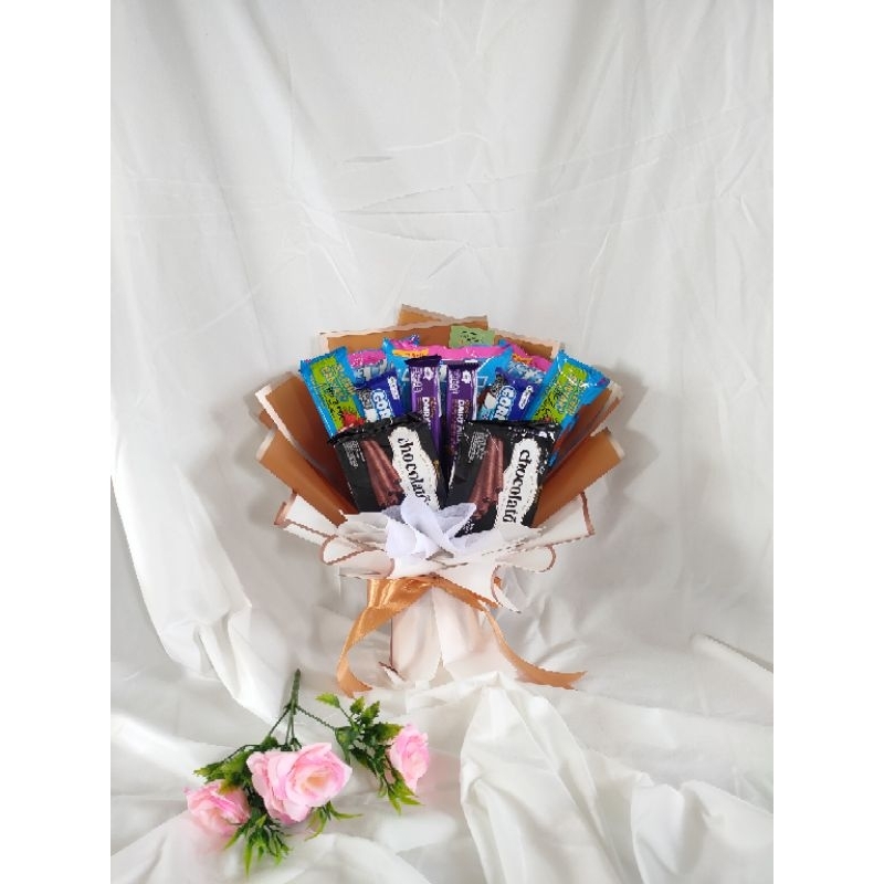 

buket snack /snack bouquet/ buket coklat / buket coklat / kado ulang tahun