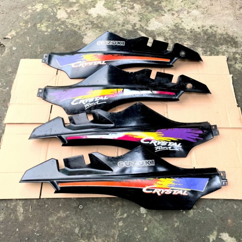 Cover Body Bodi Samping Belakang Suzuki Crystal Cristal RC110 Original TERMURAH