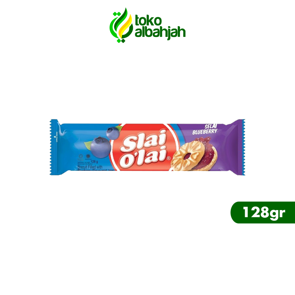 

Slai Olai Biskuit Selai BLUEBERRY / Lezat / Blueberry 128 Gram