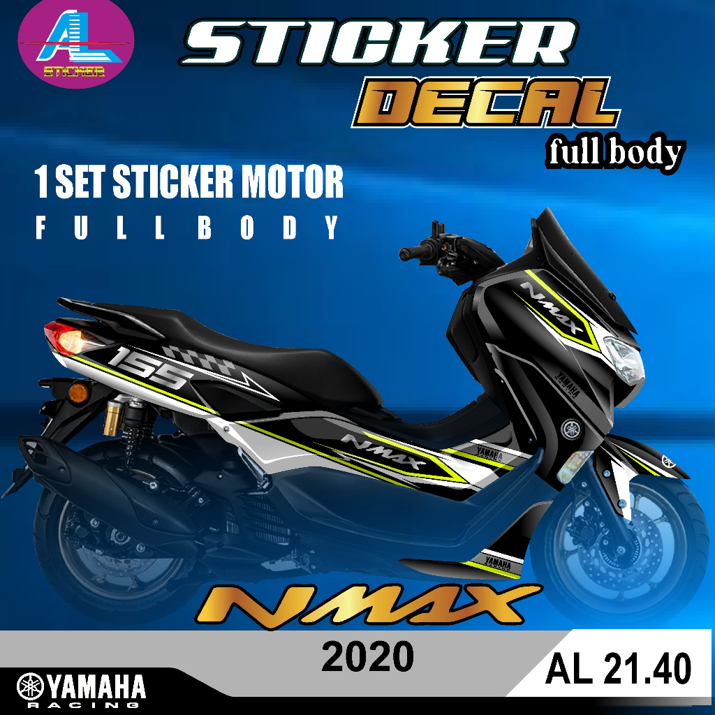 COD Decal DEKAL STICKER Nmax ALL NEW NMAX FULL BODY BODI TERBARU TERMURAH TER KEREN WARNA VIRAL POLO