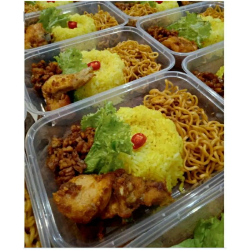 

promo nasi kuning box /nasi kuning ultah