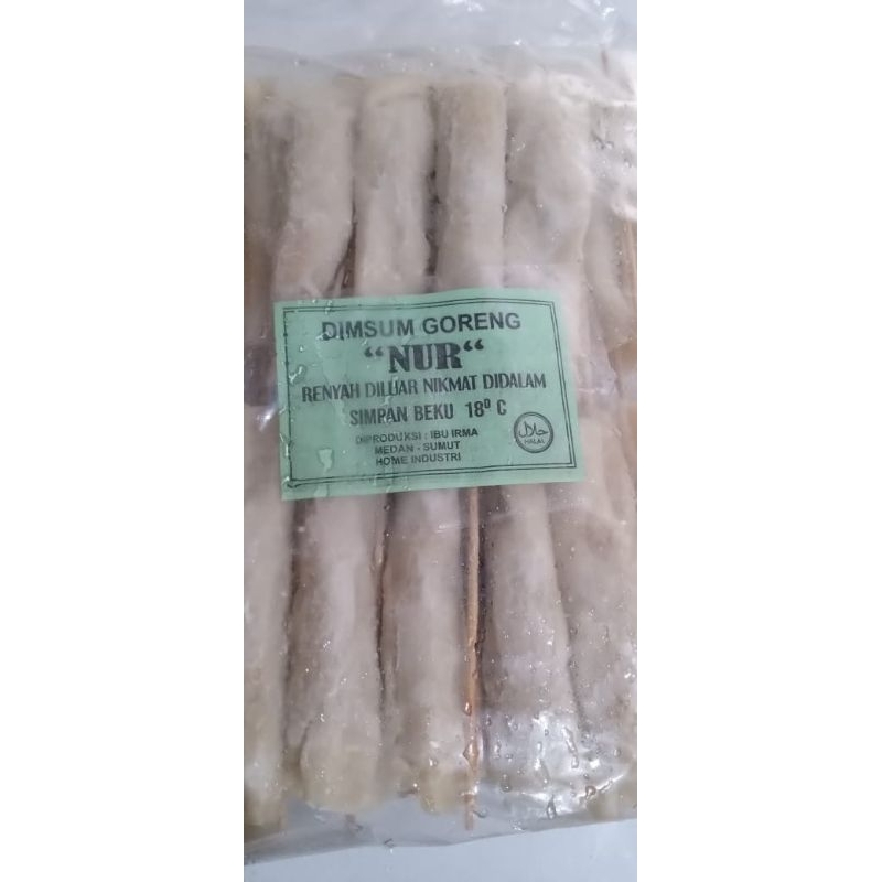 

Dimsum goreng merk Nur
