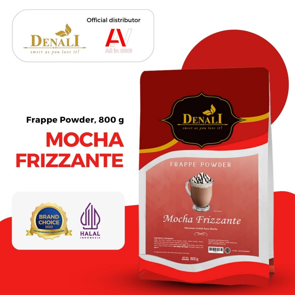 

Denali Frappe Powder 800g - Mocha Frizzante