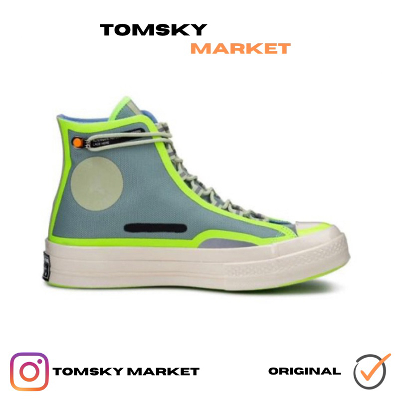 Converse 70s High Seam Tape Neon Green Original