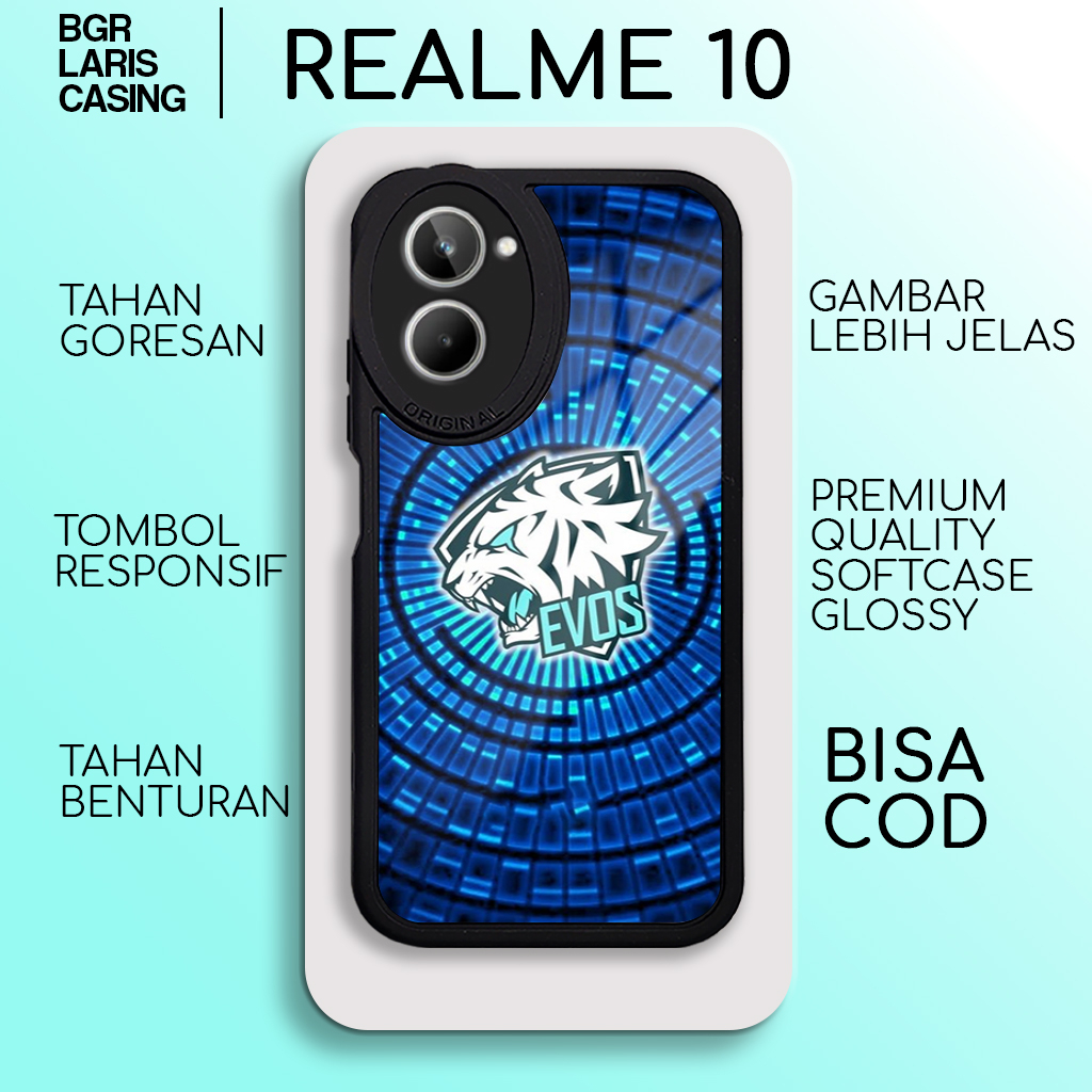 Case Realme 10 Evos Casing Realme 10 Hardcase Softcase Glossy Kesing Realme Terlaris BgrLarisCase