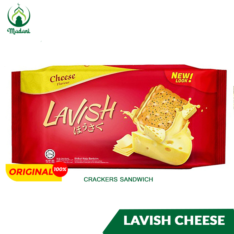 

Biscuit Cracker Sandwich Lavish Biskut Rasa Chocolate Made in Malaysia