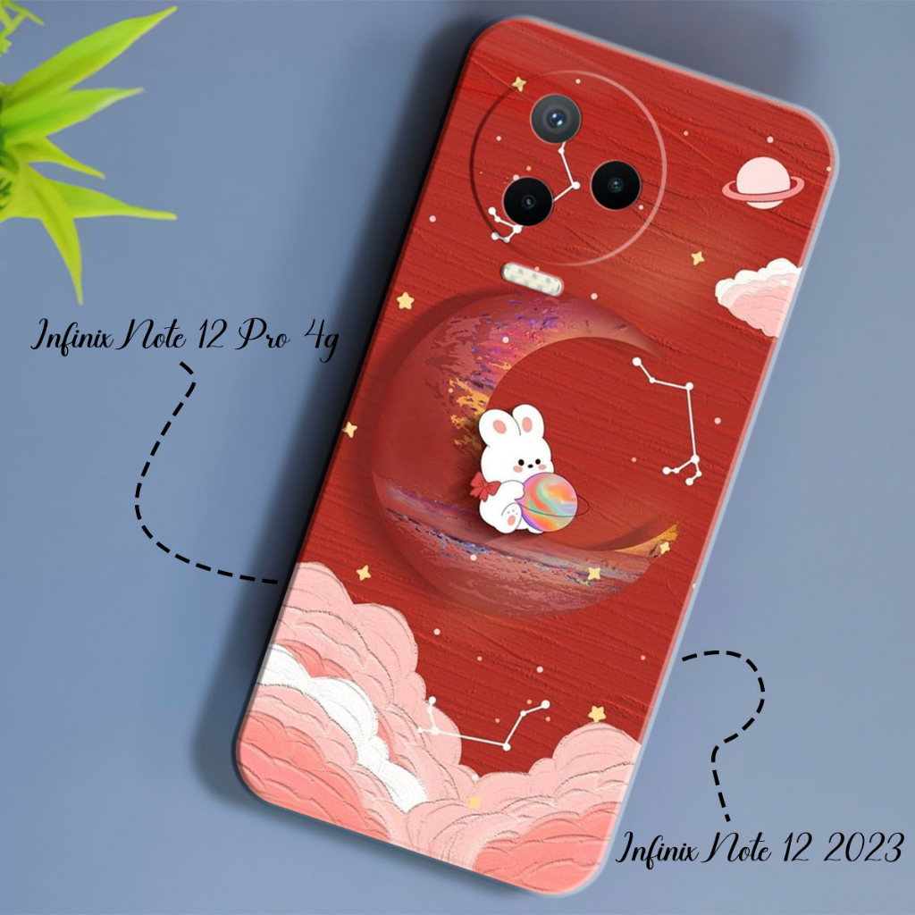 Casing Hp Infinix Note 12 2023  - [Model Rabbit Galaxy] - Case Hp Infinix Note 12 Pro 4G - PICKS STO