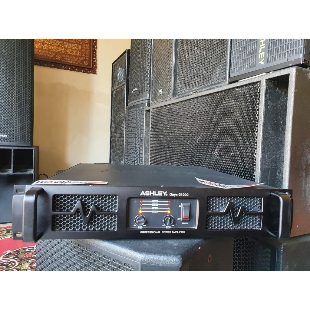 POWER AMPLIFIER ASHLEY ONYX21000 POWER ASHLEY ONYX 21000 TERBARU