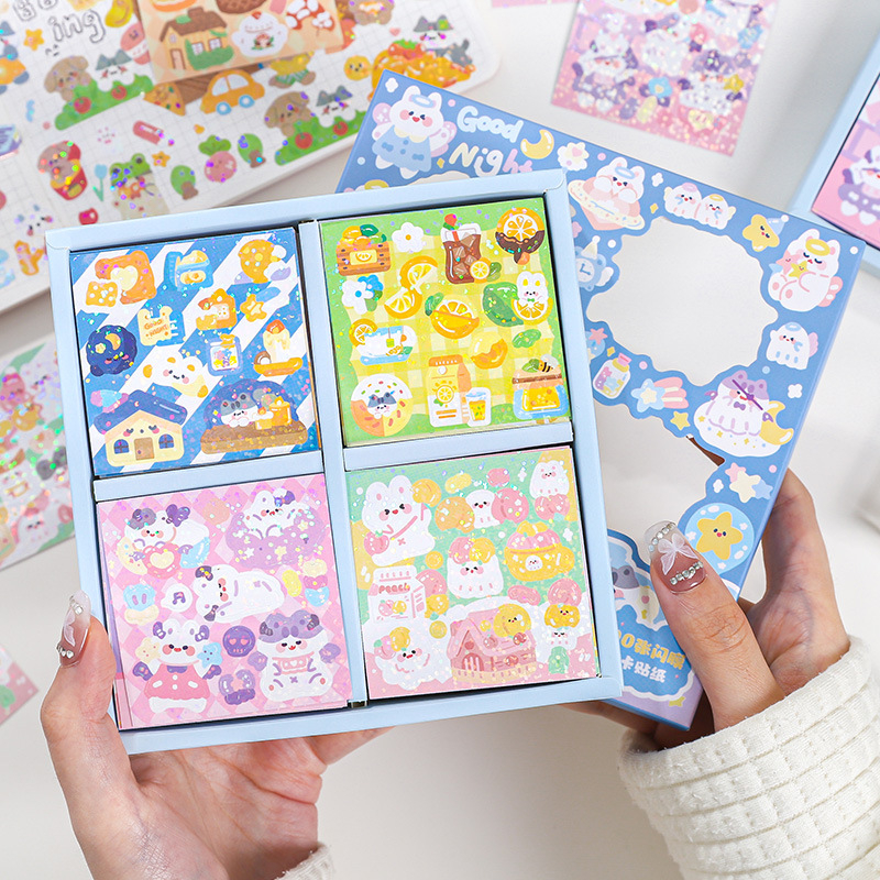 

GOOD NIGHT CUTE ZOO DECO STICKERS COLLECTION BOX SET