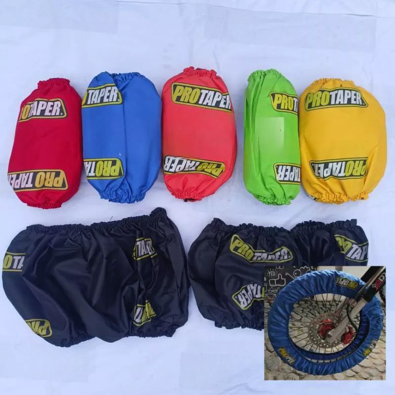Sarung ban trail tutup ban cover ban trail 17/17 18/21 klx 150 bf dtracker new crf 150 l wr155 ktm 2