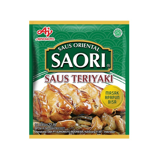 

Saori Saus Teriyaki [23 mL] / 1 Pc