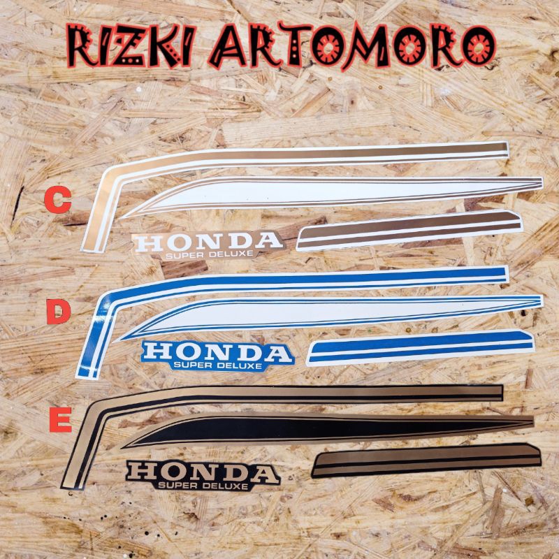 Sticker striping gl 100 gl 125 gl series