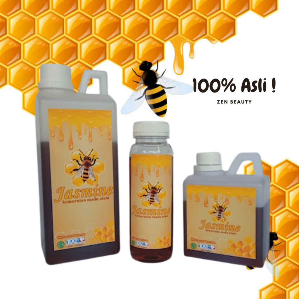 

Madu asli 100% Tanpa Campuran Madu hutan Murni Multiflora Original 1kg Obat Herbal alami batuk pilek anak Penambah nafsu makan dewasa